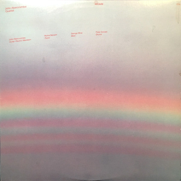 John Abercrombie Quartet – Arcade [USED LP]