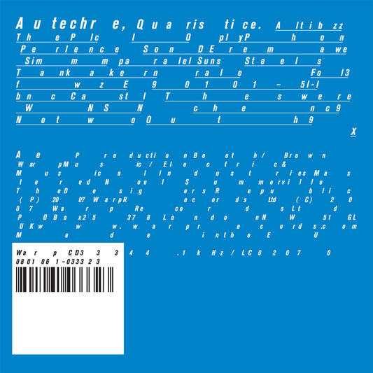 Autechre – Quaristice [2LP]