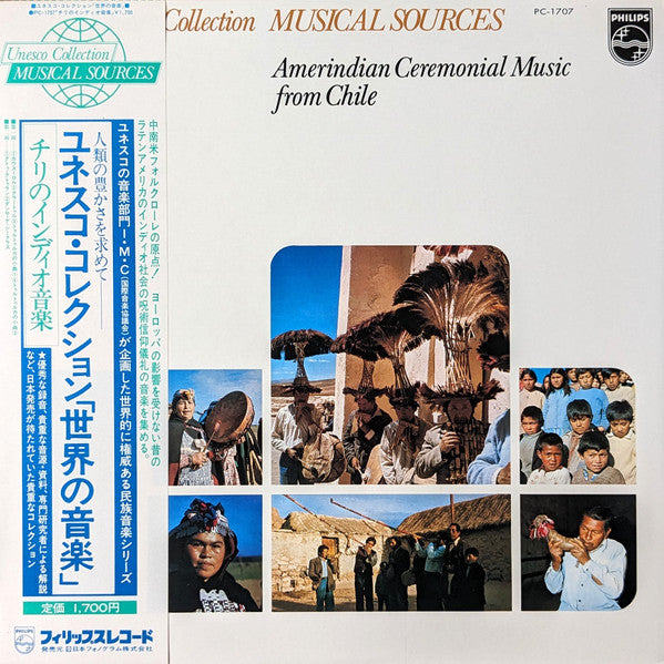 Various – Amerindian Ceremonial Music From Chile [USED LP]
