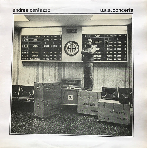 Andrea Centazzo – U.S.A. Concerts [USED LP]