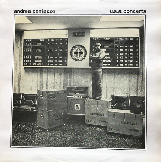 Andrea Centazzo – U.S.A. Concerts [USED LP]