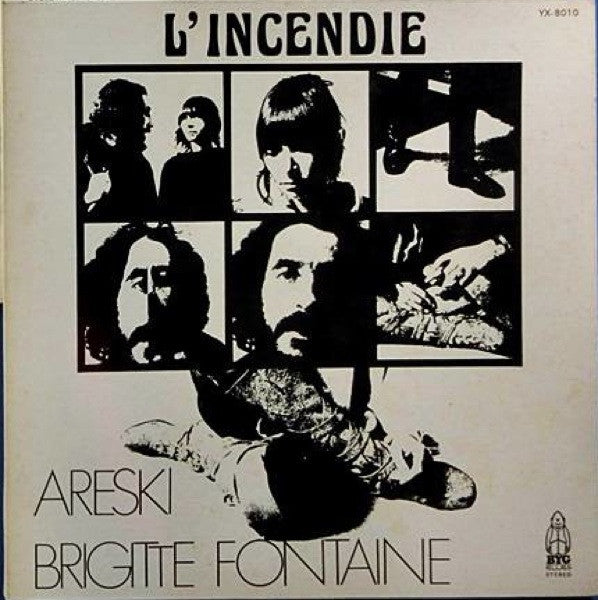 Areski et Brigitte Fontaine – L'Incendie [USED LP]