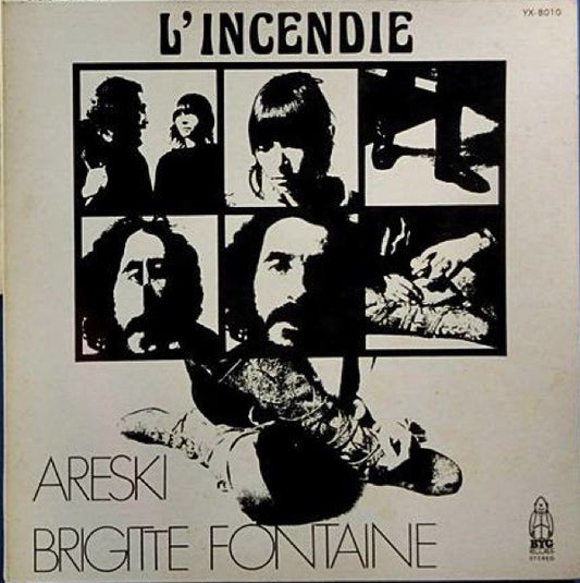 Areski et Brigitte Fontaine – L'Incendie [USED LP]