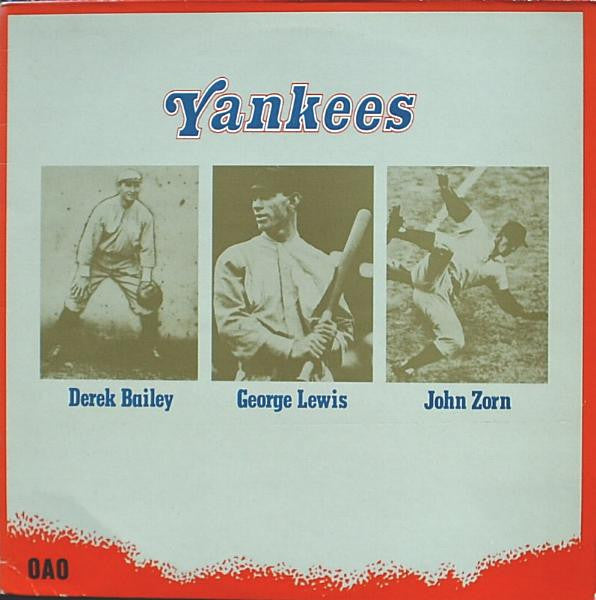 Derek Bailey / George Lewis / John Zorn – Yankees [USED LP]
