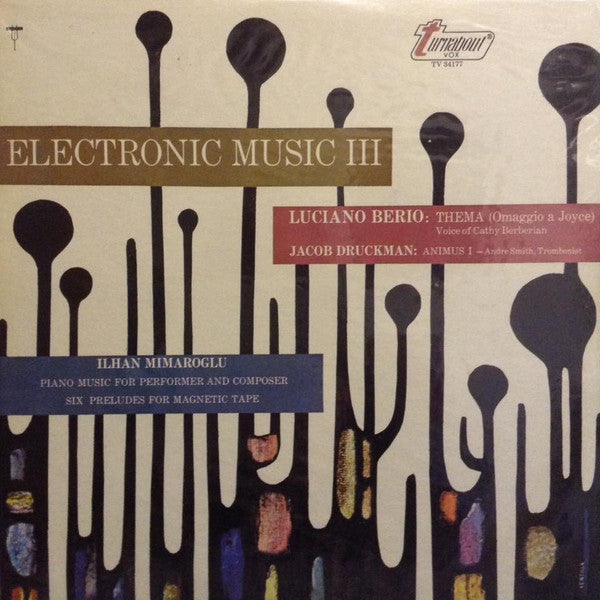 Luciano Berio / Jacob Druckman / Ilhan Mimaroglu – Electronic Music III [USED LP]