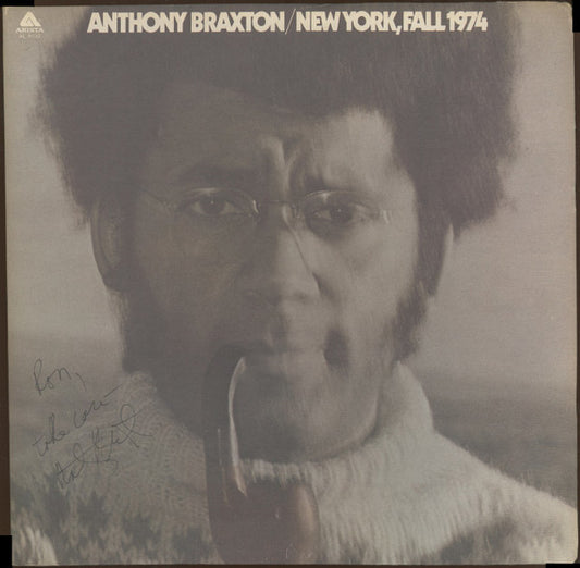 Anthony Braxton – New York, Fall 1974 [USED LP]