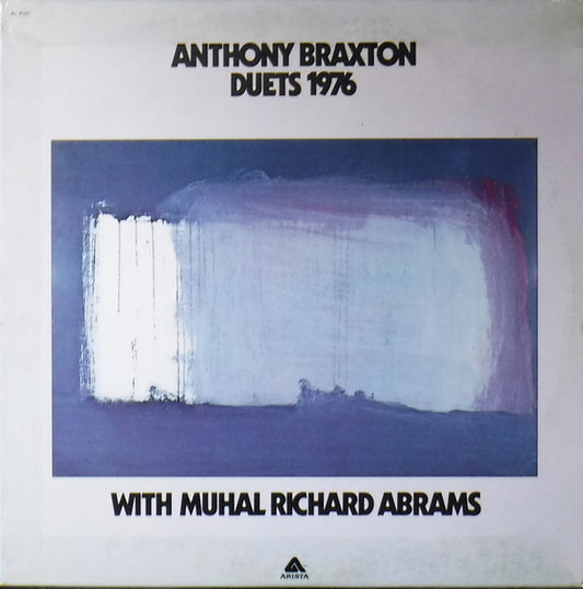 Anthony Braxton with Muhal Richard Abrams – Duets 1976 [USED LP]