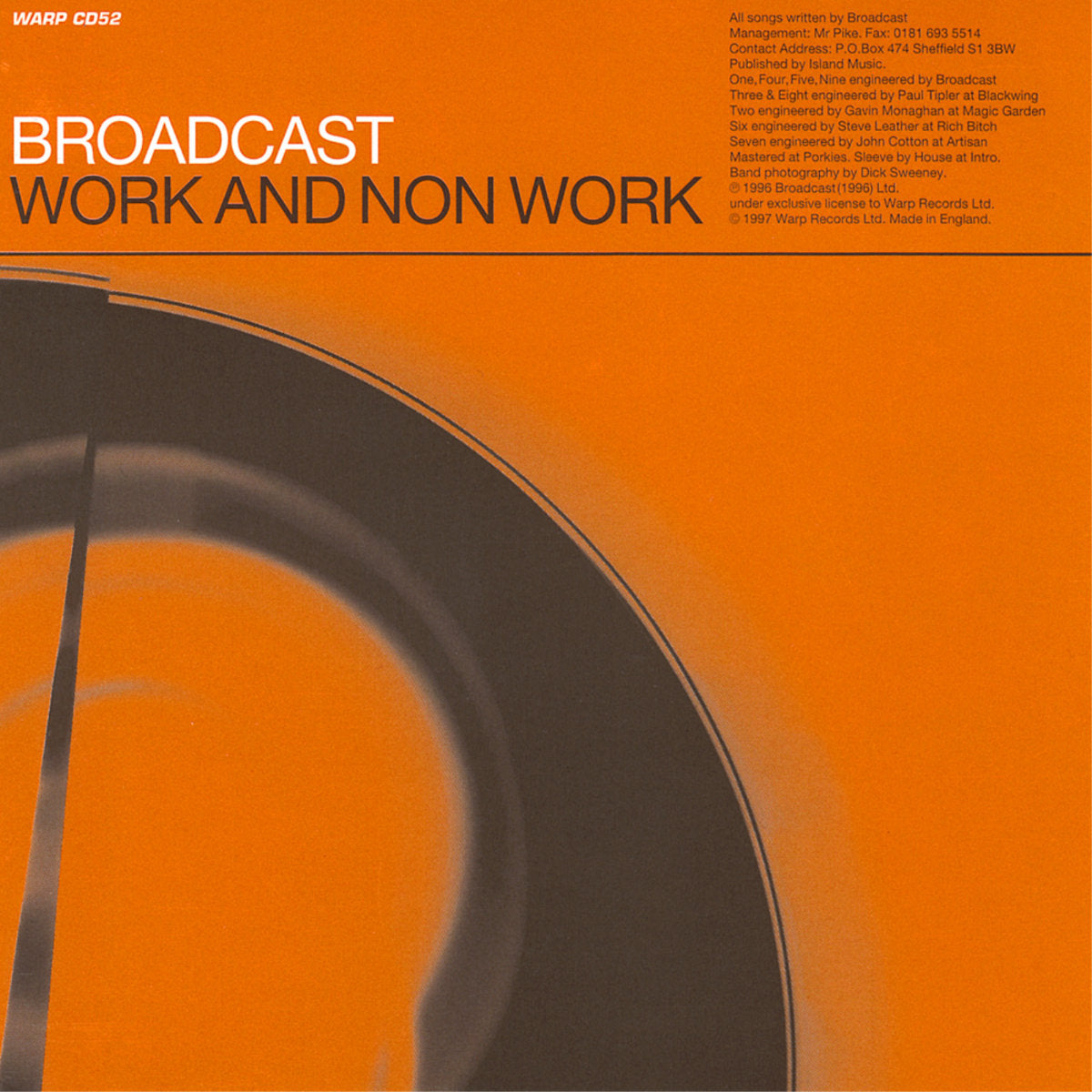 Broadcast – Work And Non Work [LP]