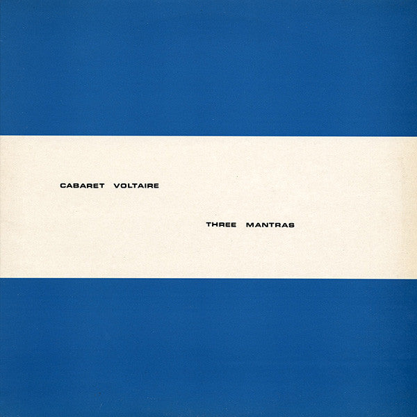 Cabaret Voltaire – Three Mantras [USED 12"]