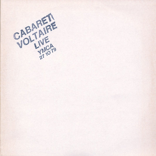 Cabaret Voltaire – Live at the Y.M.C.A. 27.10.79 [USED LP]