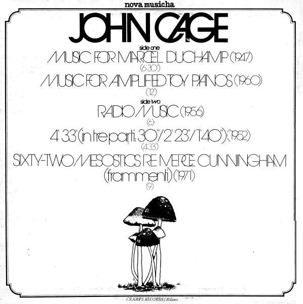 John Cage – John Cage [USED LP]