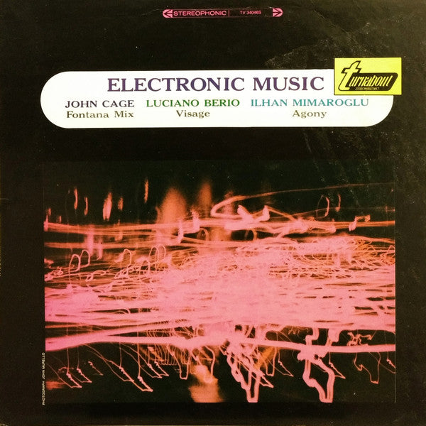 John Cage / Luciano Berio / Ilhan Mimaroglu – Electronic Music [USED LP]