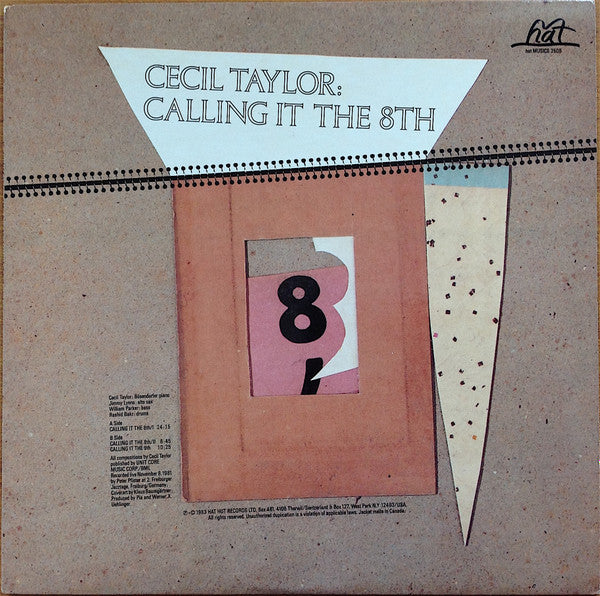 Cecil Taylor – Calling It the 8th [USED LP]