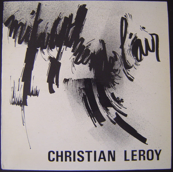 Christian Leroy – Metarythmes De L'Air [USED LP]