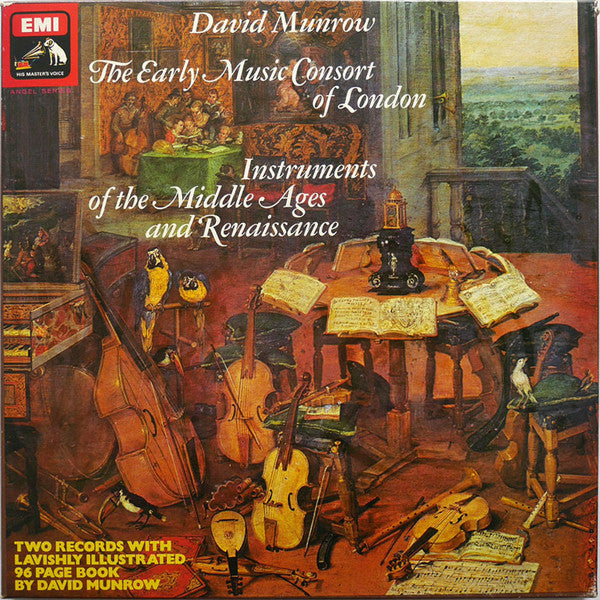 David Munrow / The Early Music Consort of London – Instruments of the Middle Ages and Renaissance [USED 2LP]