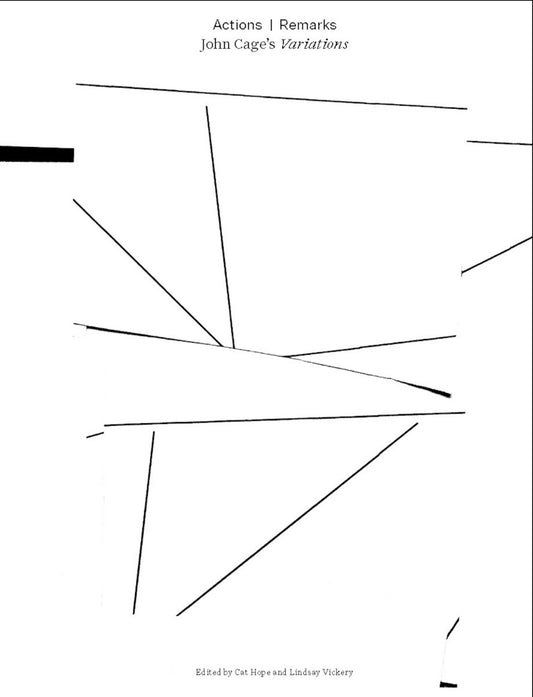 Decibel – Actions -- Remarks: John Cage's Variations [BOOK/CD]