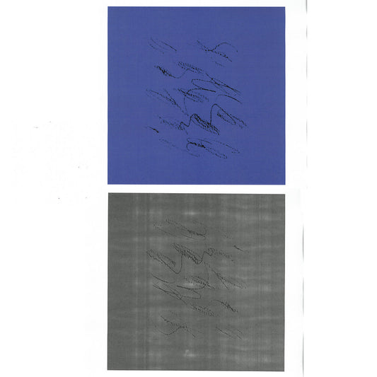 Luke M de Zilva & Bluetung –  Bright, Bright Blue / we crossed the atlantic, untitled [CS]