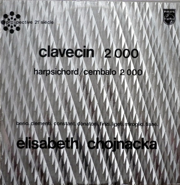 Elisabeth Chojnacka – Clavecin 2000 (Harpsichord / Cembalo 2000) [USED LP]