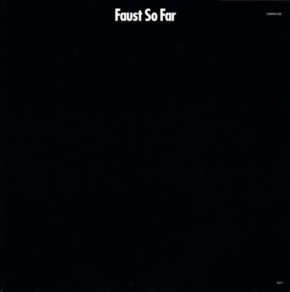 Faust – So Far [USED LP]