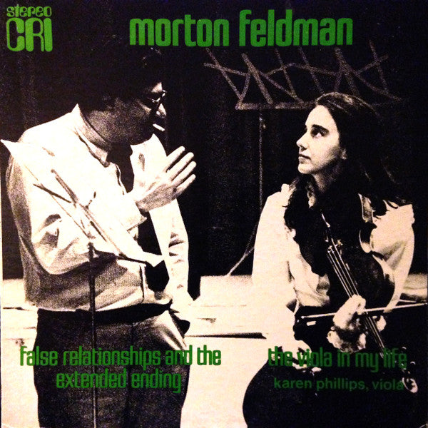 Morton Feldman – Viola in My Life / False Relationships [USED LP]