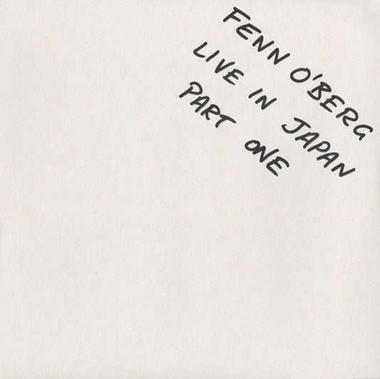 Fenn O'Berg – Live in Japan Part One [USED LP]