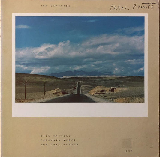 Jan Garbarek / Bill Frisell / Eberhard Weber / Jon Christensen – Paths, Prints [USED LP]