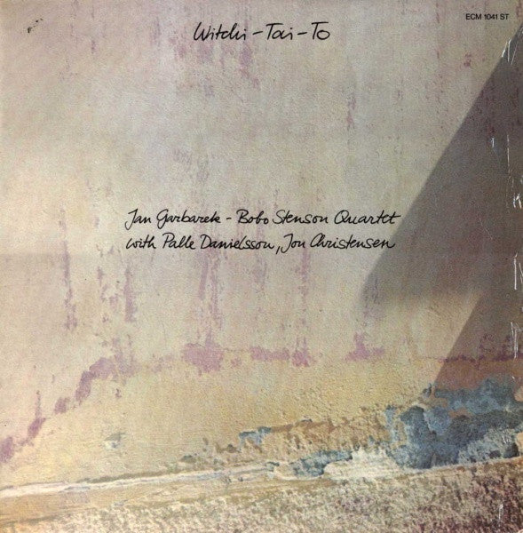 Jan Garbarek - Bobo Stenson Quartet – Witchi-Tai-To [USED LP]