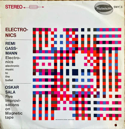 Remi Gassmann / Oskar Sala – Electronics / Five Improvisations On Magnetic Tape [USED LP]