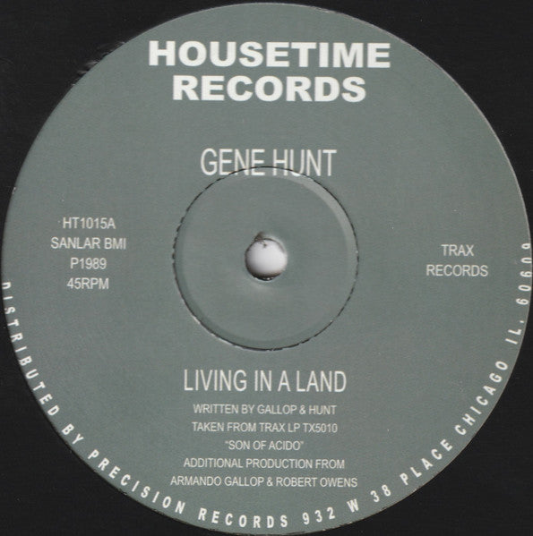 Gene Hunt – Living In A Land [USED 12"]