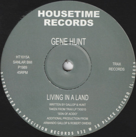 Gene Hunt – Living In A Land [USED 12"]