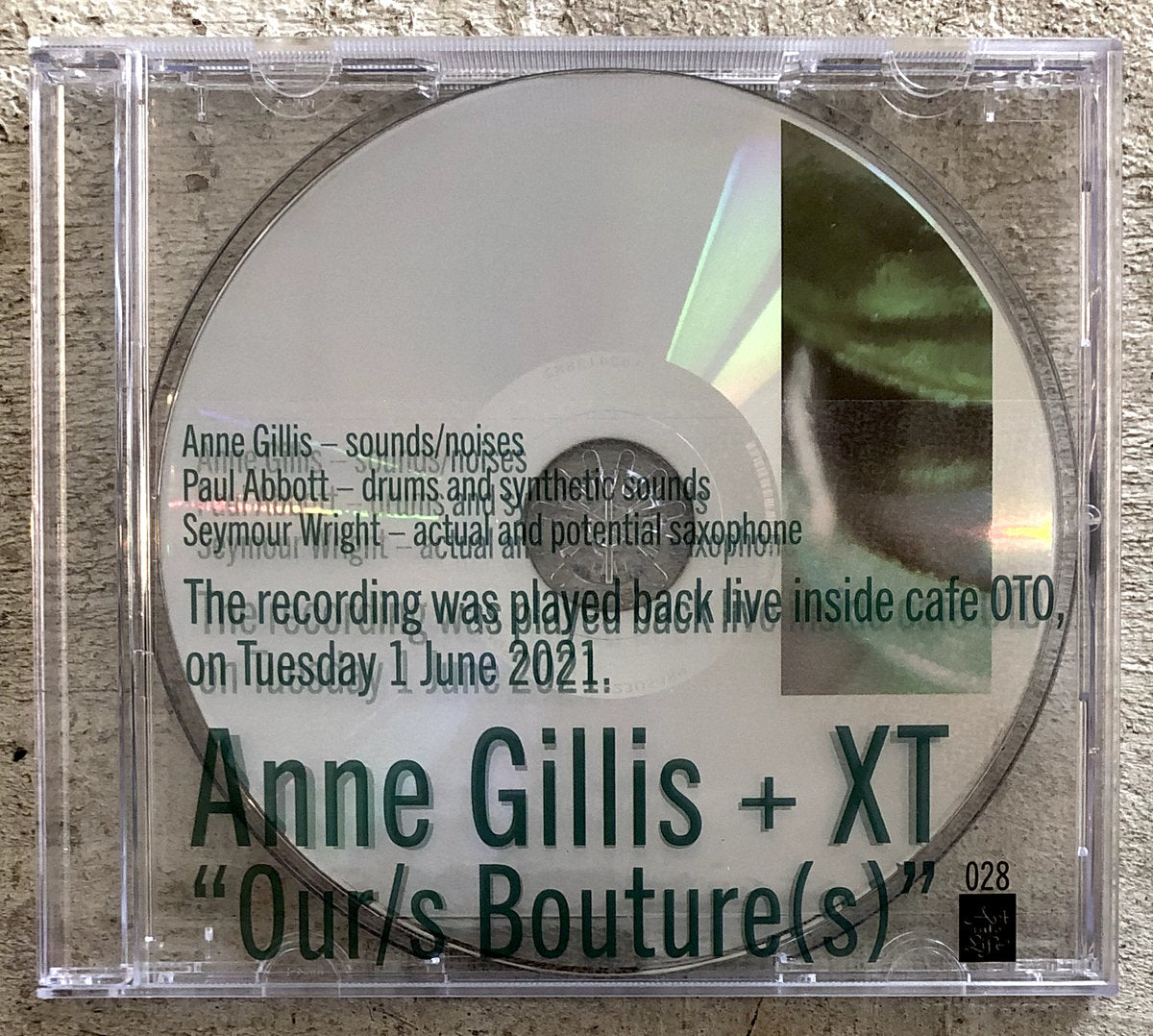 Anne Gillis + XT – Our/s Bouture(s) [CD]