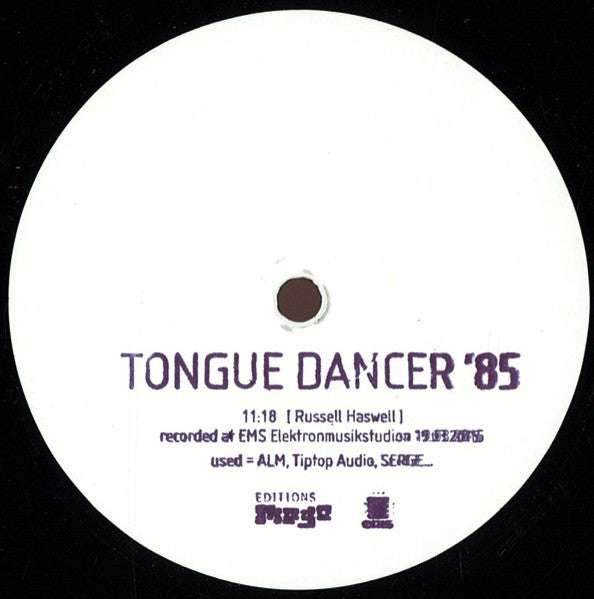 Russell Haswell – Tongue Dancer '85 [USED 12"]