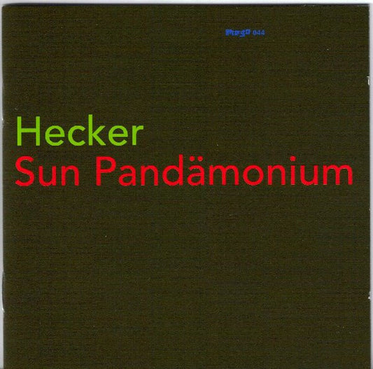 Hecker – Sun Pandämonium [USED CD]