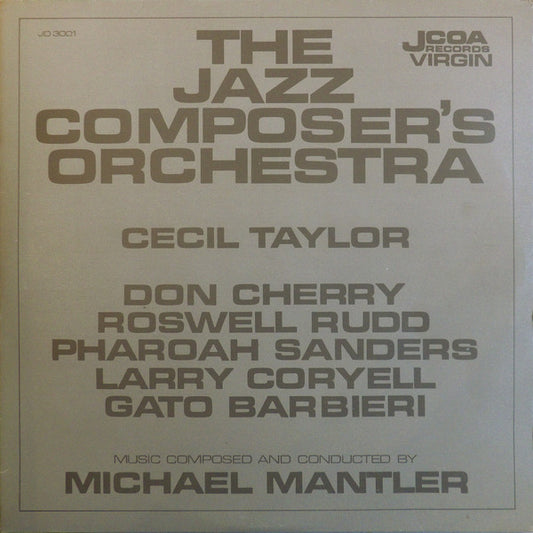 The Jazz Composer's Orchestra – The Jazz Composer's Orchestra [USED 2LP]