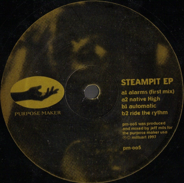 Jeff Mills – Steampit [USED 12"]