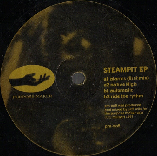 Jeff Mills – Steampit [USED 12"]
