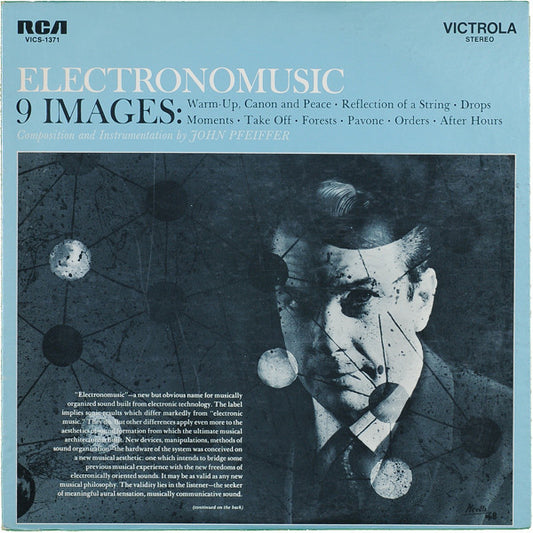 John Pfeiffer – Electronomusic - 9 Images [USED LP]