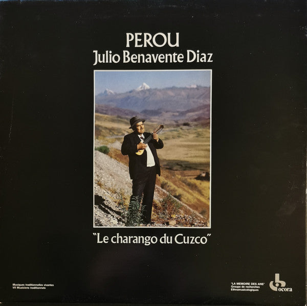 Julio Benavente Diaz – Perou: Le Charango Du Cuzco [USED LP]