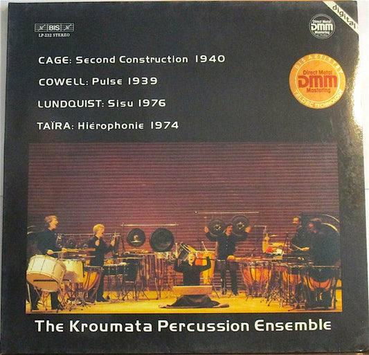 The Kroumata Percussion Ensemble – Plays Cage, Cowell, Lundquist & Taïra [USED LP]