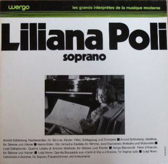 Liliana Poli – Soprano [USED LP]