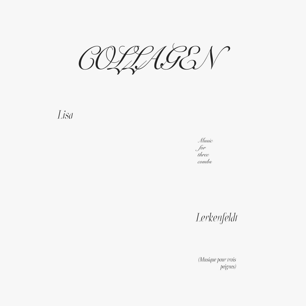 Lisa Lerkenfeldt – Collagen [LP]