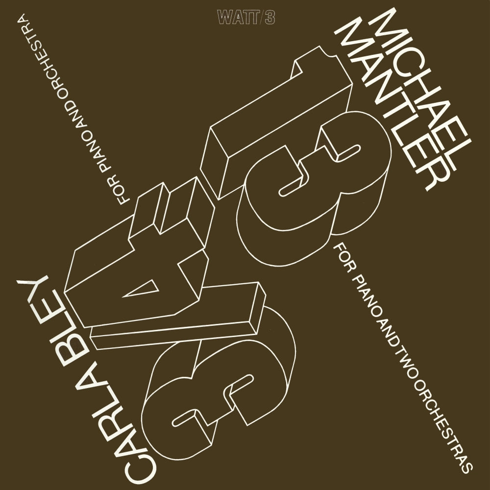 Michael Mantler / Carla Bley – 13 3/4 [USED LP]