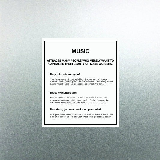 Mark –  So You Betrayed The Creative Arts For Your Own Personal Ends [LP]