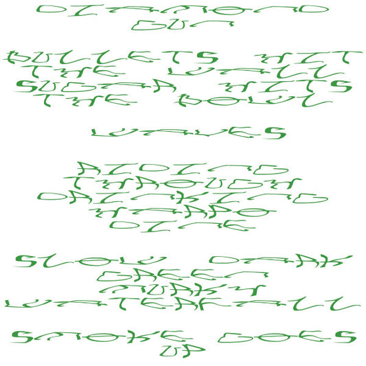 Mica Levi / Eliza McCarthy – Slow Dark Green Murky Waterfall [USED 12"]