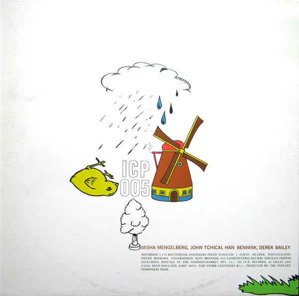 Misha Mengelberg, John Tchicai, Han Bennink, Derek Bailey – Fragments [USED LP]