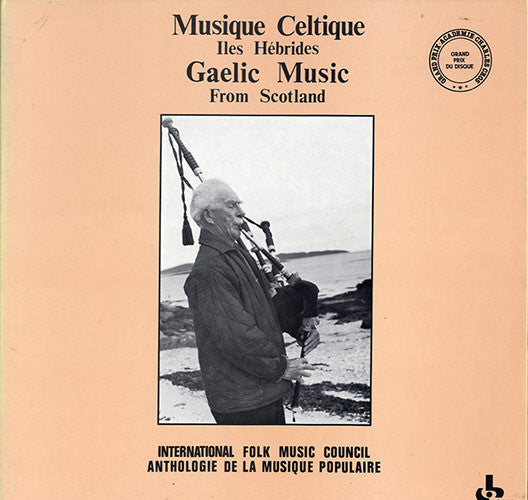 Various – Musique Celtique Iles Hébrides - Gaelic Music from Scotland [USED LP]