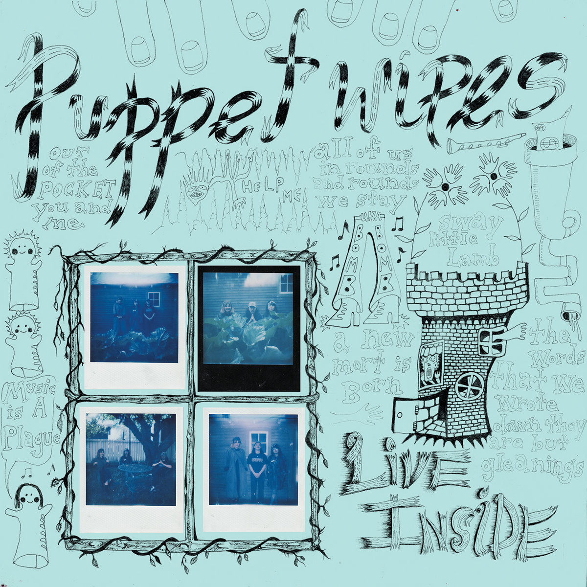 Puppet Wipes – Live Inside [LP]