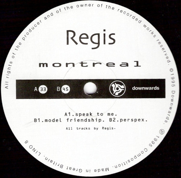 Regis – Montreal [USED 12"]