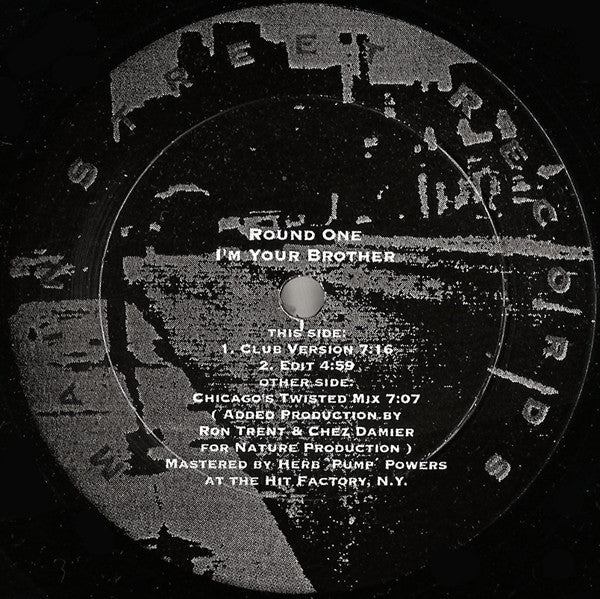 Round One – I'm Your Brother [USED 12"]