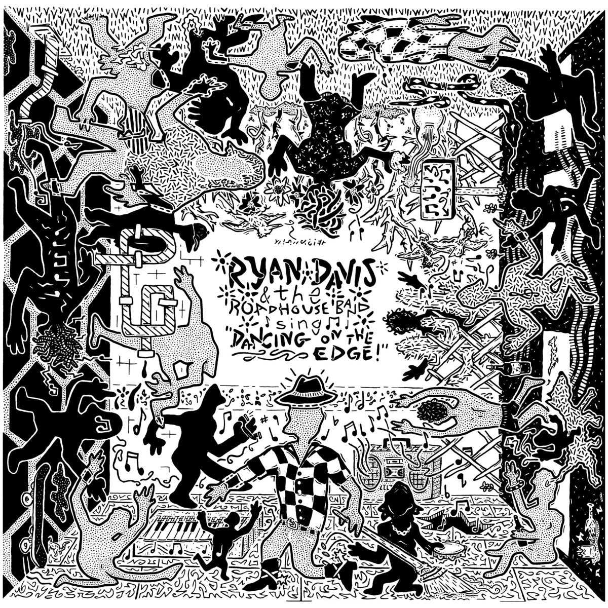 Ryan Davis & the Roadhouse Band – Dancing on the Edge [2LP]